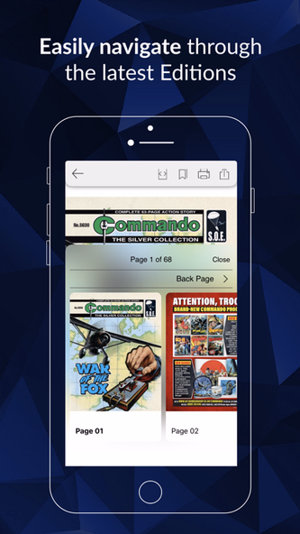 Commando Comics Screenshot 2 - AppWisp.com Commando Comics Screenshot 2 - AppWisp.com