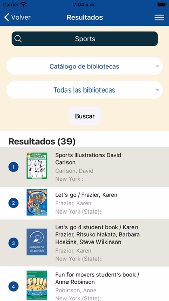BiblioUnimayor Screenshot 2 - AppWisp.com BiblioUnimayor Screenshot 2 - AppWisp.com