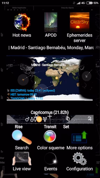 ClearSky Planetarium Screenshot 2 - AppWisp.com ClearSky Planetarium Screenshot 2 - AppWisp.com