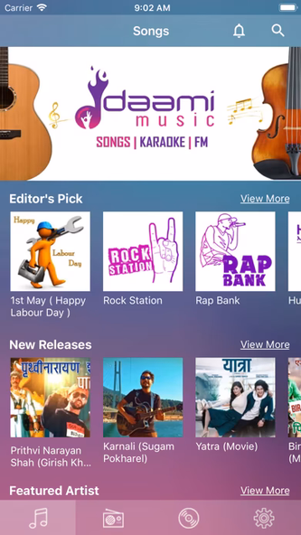 Daami Music Screenshot 2 - AppWisp.com Daami Music Screenshot 2 - AppWisp.com
