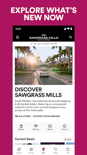 SIMON - Malls, Mills & Outlets Screenshot 1 - AppWisp.com SIMON - Malls, Mills & Outlets Screenshot 1 - AppWisp.com