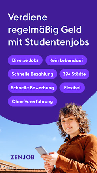 Zenjob - Flexible Nebenjobs Screenshot 1 - AppWisp.com Zenjob - Flexible Nebenjobs Screenshot 1 - AppWisp.com