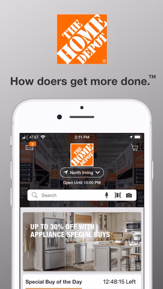 The Home Depot Screenshot 1 - AppWisp.com The Home Depot Screenshot 1 - AppWisp.com