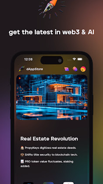 dAppStore - explore web3 & AI Screenshot 1 - AppWisp.com dAppStore - explore web3 & AI Screenshot 1 - AppWisp.com
