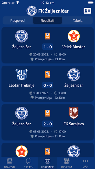 FK Željezničar Screenshot 4 - AppWisp.com FK Željezničar Screenshot 4 - AppWisp.com