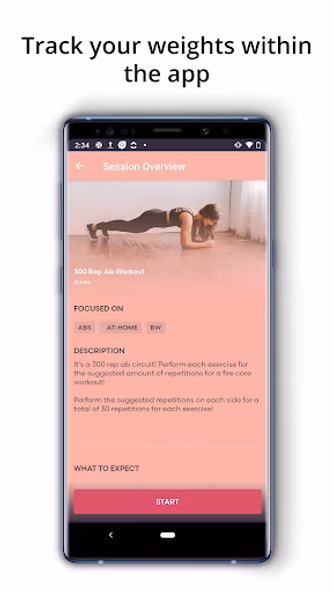 Lift with Liv: Gym Workouts + Screenshot 2 - AppWisp.com Lift with Liv: Gym Workouts + Screenshot 2 - AppWisp.com
