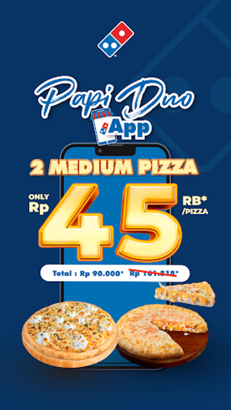 Domino's Pizza Indonesia Screenshot 1 - AppWisp.com Domino's Pizza Indonesia Screenshot 1 - AppWisp.com