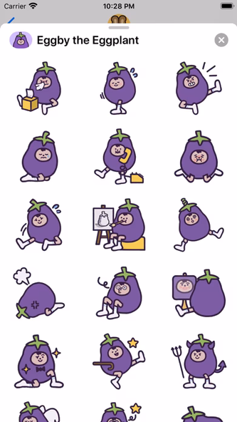 Eggby the Eggplant Screenshot 3 - AppWisp.com Eggby the Eggplant Screenshot 3 - AppWisp.com