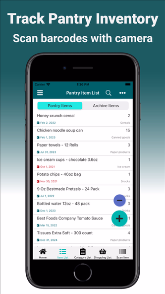 My Pantry Tracker Screenshot 1 - AppWisp.com My Pantry Tracker Screenshot 1 - AppWisp.com