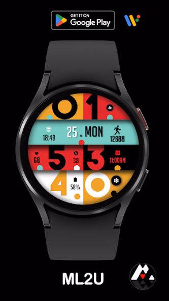 ML2U 145 Watch Face Screenshot 3 - AppWisp.com