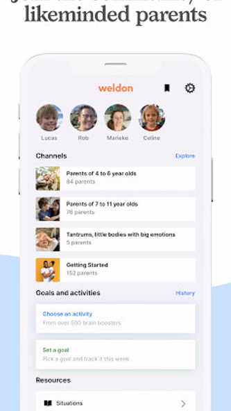 Weldon - Parenting Support (fo Screenshot 1 - AppWisp.com Weldon - Parenting Support (fo Screenshot 1 - AppWisp.com