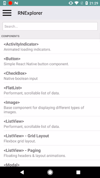 React Native Explorer with cod Screenshot 3 - AppWisp.com React Native Explorer with cod Screenshot 3 - AppWisp.com