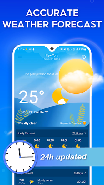 Weather Forecast, Live Weather Screenshot 2 - AppWisp.com Weather Forecast, Live Weather Screenshot 2 - AppWisp.com