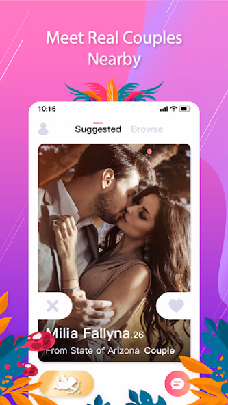 Couple,Singles,Swingers Dating Screenshot 2 - AppWisp.com Couple,Singles,Swingers Dating Screenshot 2 - AppWisp.com