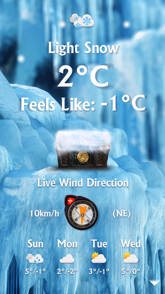 Uncharted Weather Screenshot 2 - AppWisp.com Uncharted Weather Screenshot 2 - AppWisp.com