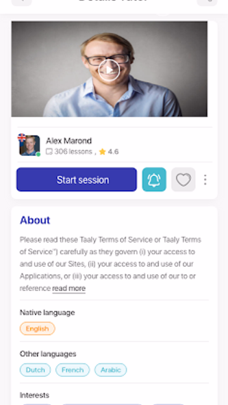 Taaly Screenshot 4 - AppWisp.com Taaly Screenshot 4 - AppWisp.com
