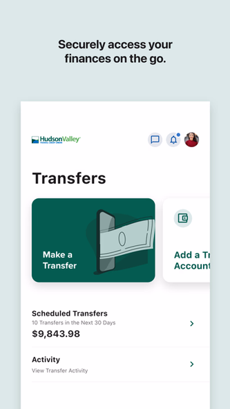 Hudson Valley CU Mobile Screenshot 2 - AppWisp.com Hudson Valley CU Mobile Screenshot 2 - AppWisp.com