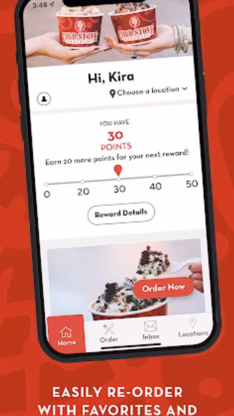 Cold Stone® Screenshot 2 - AppWisp.com Cold Stone® Screenshot 2 - AppWisp.com