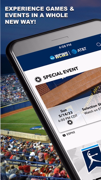 NCAA Women's CWS Screenshot 1 - AppWisp.com NCAA Women's CWS Screenshot 1 - AppWisp.com