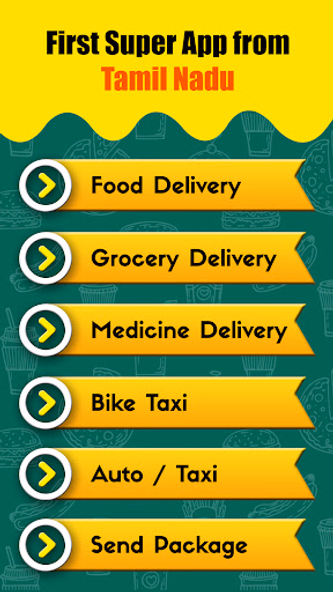 ZAAROZ All in One Delivery App Screenshot 2 - AppWisp.com