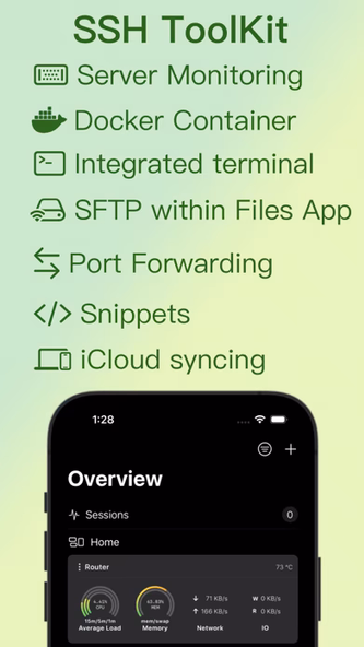 ShellBean - SSH & SFTP Client Screenshot 1 - AppWisp.com ShellBean - SSH & SFTP Client Screenshot 1 - AppWisp.com
