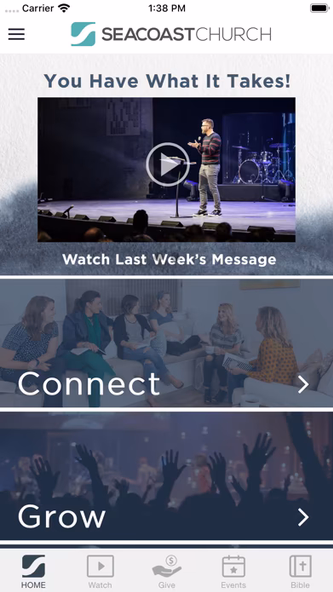 Seacoast Church Screenshot 1 - AppWisp.com Seacoast Church Screenshot 1 - AppWisp.com