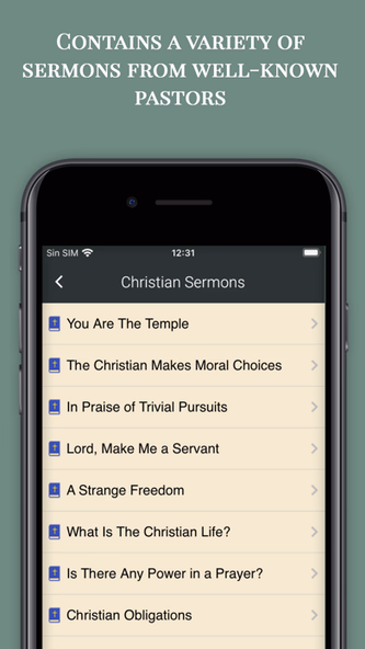 Christian Sermons Word of God Screenshot 3 - AppWisp.com Christian Sermons Word of God Screenshot 3 - AppWisp.com