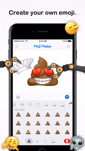 Moji Maker™ | Emoji Messenger Screenshot 2 - AppWisp.com Moji Maker™ | Emoji Messenger Screenshot 2 - AppWisp.com