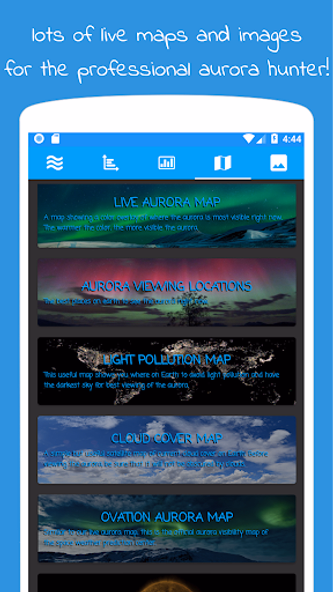 Northern Lights Aurora Forecas Screenshot 3 - AppWisp.com Northern Lights Aurora Forecas Screenshot 3 - AppWisp.com