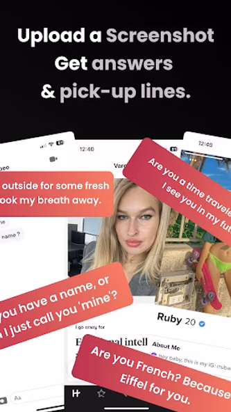 Rizzify - AI Dating Asisstant Screenshot 2 - AppWisp.com Rizzify - AI Dating Asisstant Screenshot 2 - AppWisp.com