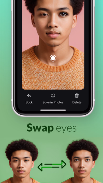 Open Eyes: AI Face Editor Screenshot 4 - AppWisp.com Open Eyes: AI Face Editor Screenshot 4 - AppWisp.com