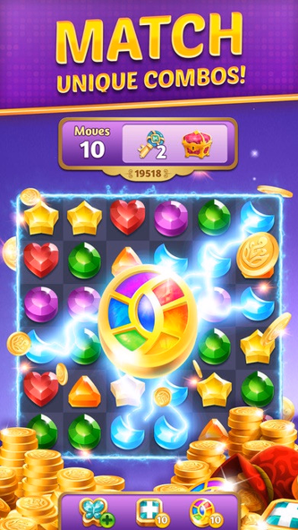 Genies & Gems: Puzzle & Quests Screenshot 1 - AppWisp.com Genies & Gems: Puzzle & Quests Screenshot 1 - AppWisp.com