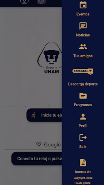 Deporte UNAM Screenshot 1 - AppWisp.com Deporte UNAM Screenshot 1 - AppWisp.com