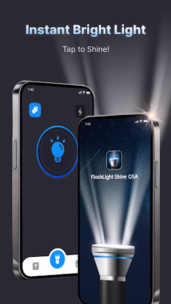 FlashLight Shine QSA Screenshot 1 - AppWisp.com