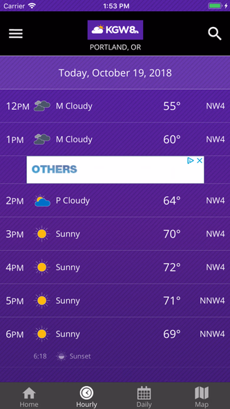 Portland Weather from KGW 8 Screenshot 3 - AppWisp.com Portland Weather from KGW 8 Screenshot 3 - AppWisp.com