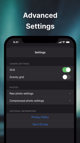 Pro Raw Manual Camera App Screenshot 3 - AppWisp.com Pro Raw Manual Camera App Screenshot 3 - AppWisp.com