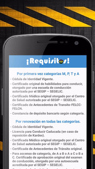 ¡Mi Licencia Bolivia! Screenshot 3 - AppWisp.com ¡Mi Licencia Bolivia! Screenshot 3 - AppWisp.com