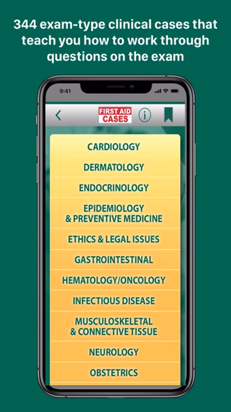 First Aid Cases USMLE Step 2CK Screenshot 2 - AppWisp.com First Aid Cases USMLE Step 2CK Screenshot 2 - AppWisp.com