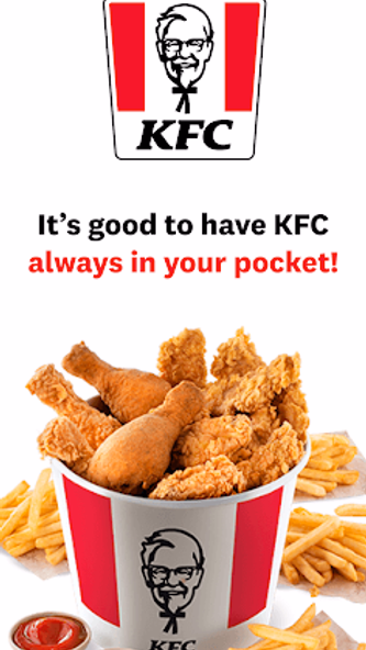 KFC Poland Screenshot 1 - AppWisp.com KFC Poland Screenshot 1 - AppWisp.com