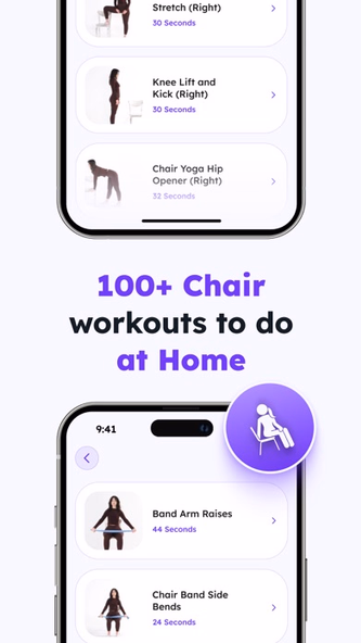 Chair Yoga for Seniors Screenshot 3 - AppWisp.com Chair Yoga for Seniors Screenshot 3 - AppWisp.com