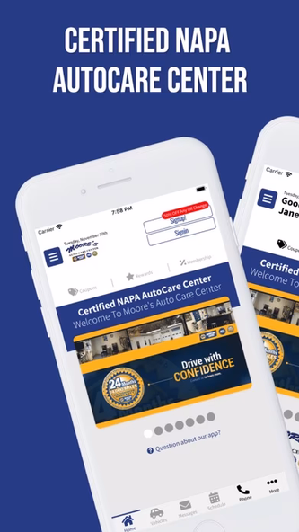 Moore's Auto Care Center Screenshot 1 - AppWisp.com Moore's Auto Care Center Screenshot 1 - AppWisp.com