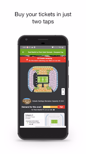 viagogo Tickets Screenshot 3 - AppWisp.com viagogo Tickets Screenshot 3 - AppWisp.com