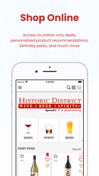 HD WINE SPIRITS Screenshot 1 - AppWisp.com