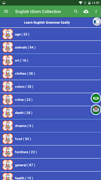 English Idiom Collection Screenshot 2 - AppWisp.com English Idiom Collection Screenshot 2 - AppWisp.com