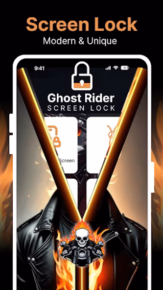 Ghost Rider - Zip Screen Lock Screenshot 2 - AppWisp.com Ghost Rider - Zip Screen Lock Screenshot 2 - AppWisp.com