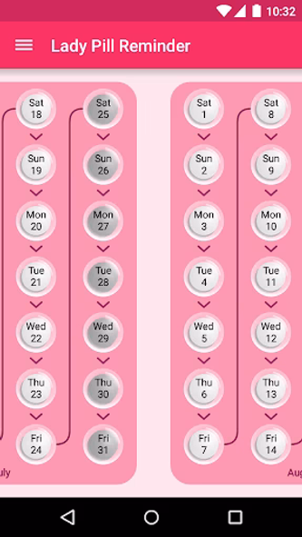 Lady Pill Reminder Screenshot 2 - AppWisp.com Lady Pill Reminder Screenshot 2 - AppWisp.com