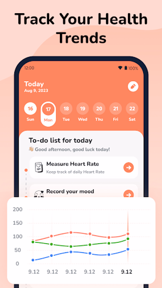 Health Tracker: Blood Pressure Screenshot 3 - AppWisp.com Health Tracker: Blood Pressure Screenshot 3 - AppWisp.com