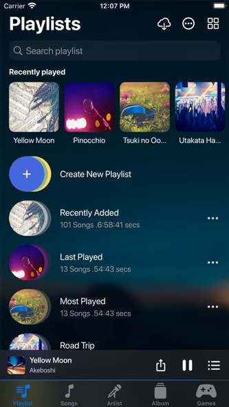 Audify Music Player Screenshot 1 - AppWisp.com Audify Music Player Screenshot 1 - AppWisp.com