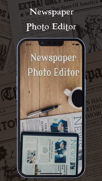 Newspaper Photo Editor Screenshot 1 - AppWisp.com Newspaper Photo Editor Screenshot 1 - AppWisp.com