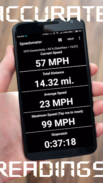 GPS Speedometer & Odometer Screenshot 1 - AppWisp.com GPS Speedometer & Odometer Screenshot 1 - AppWisp.com